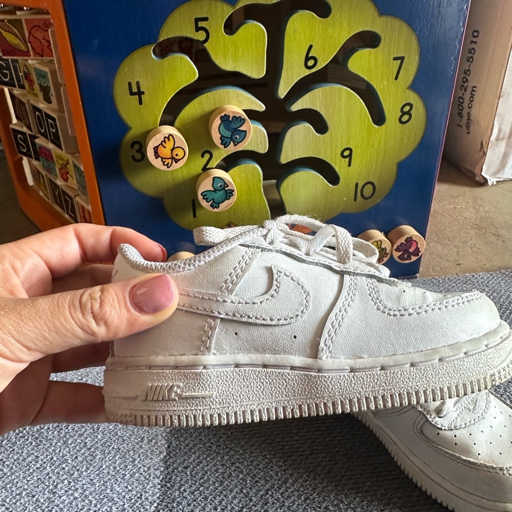Nike Kids White Sneakers